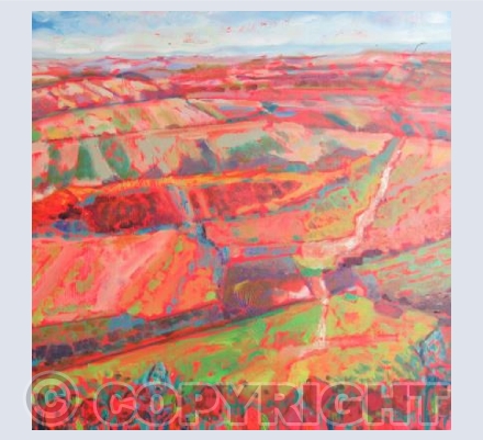 North Stoke view towards Bristol and Wales