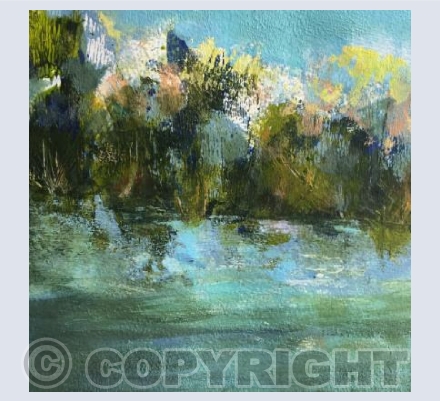 Reflections by Loe Lake