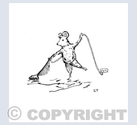 "Hoovering mouse"