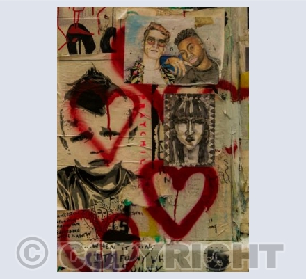 Punk Boy and the hearts