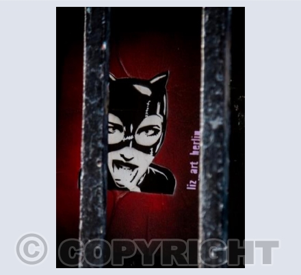 Caged Cat Woman