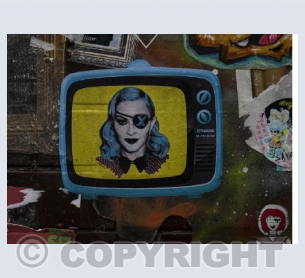 Blue Eye patch Madge