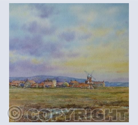 Cley Mill from the Marshes