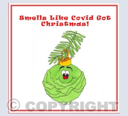Smells Like Covid Got Christmas