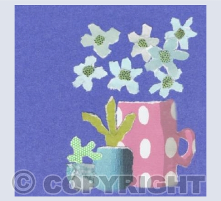 Pink spotted jug 