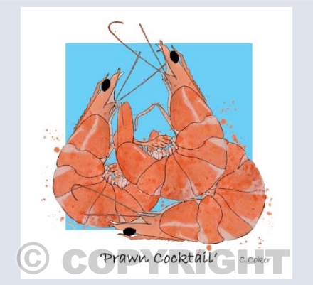 'Prawn Cocktail' (Blue)