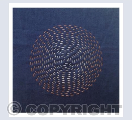 "Meditation in Blue"