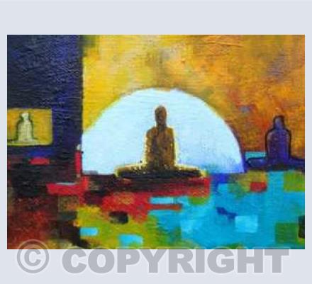 'Sitting for Peace'