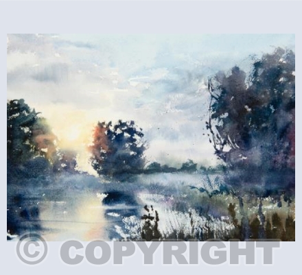 "Low Mist On The River"
