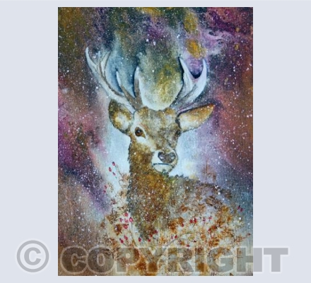 Winter Stag