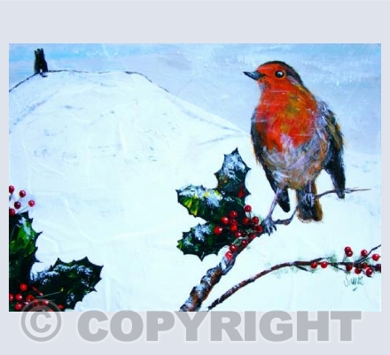 Christmas Robin no.1