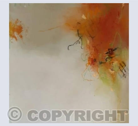 green, red and pearly white