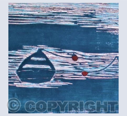 One Dinghy at Low Tide