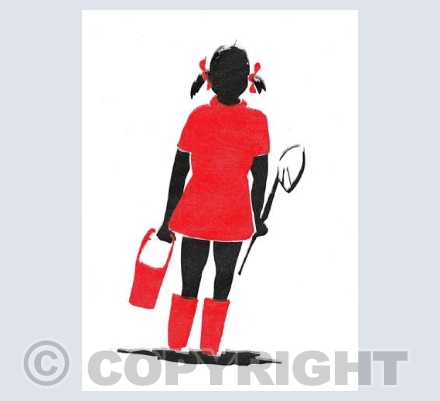 Blank Greeting Card