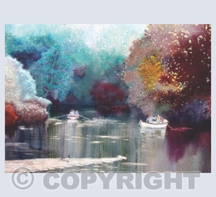 Rowing on the Lullebrook