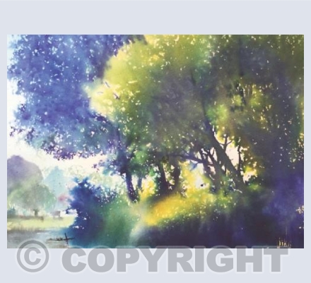 Mist on thr river