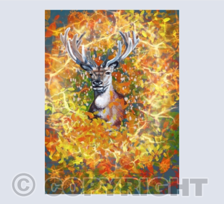 Autumnal Stag