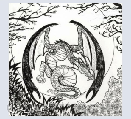 Flower Dragon