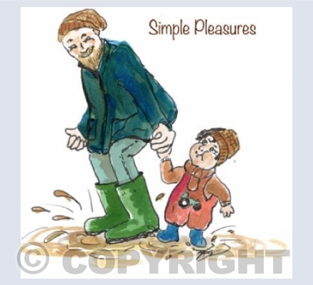 Simple Pleasures- Puddles