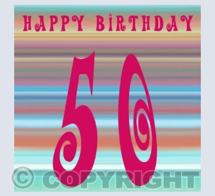 It's all a blur at 50!