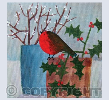 Snowberry Robin