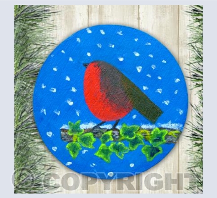 Rustic Robin and Ivy 2