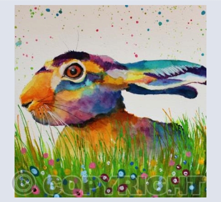 FLOWER MEADOW HARE (2)