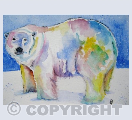 RAINBOW POLAR BEAR