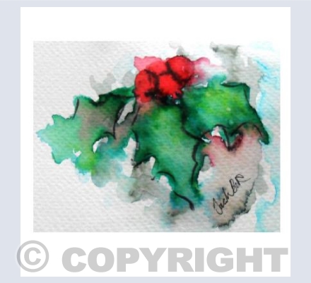 Holly leaves