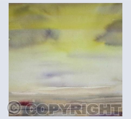 Sunrise above Simonsbath, Exmoor