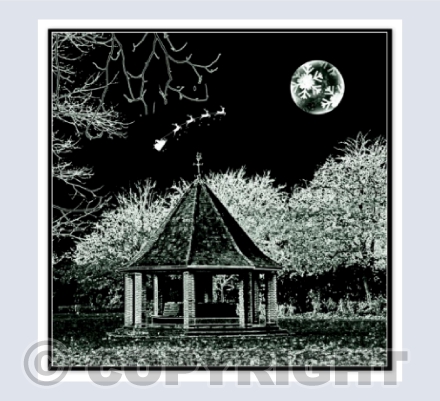 Santa over Florence Park, Oxford