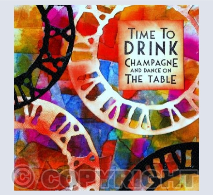 Time to drink champagne
