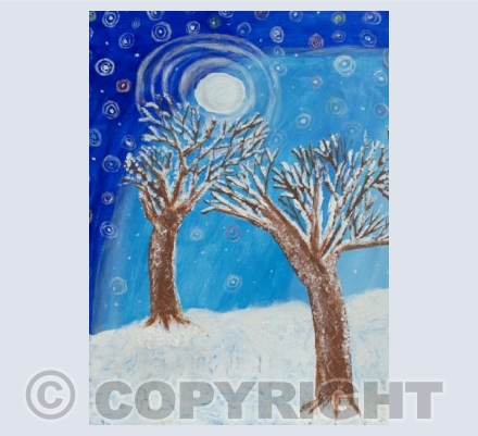 Frosty Trees 