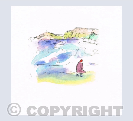 Sennen beach walk