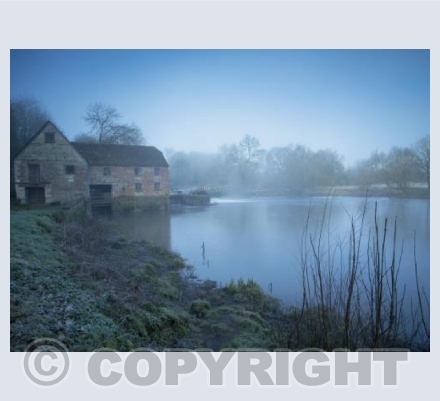 On a cold and frosty morning