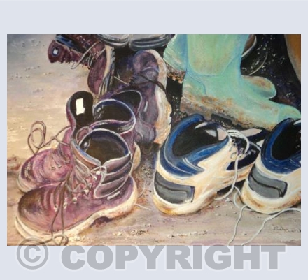 Ham, Egg and Chips and a Pint of Beer.