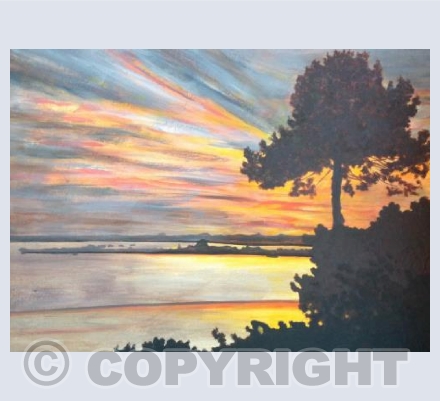 Sunset, Evening Hill