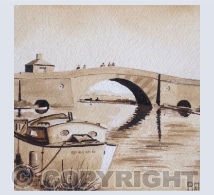 Halfpenny Bridge, Lechlade 1960