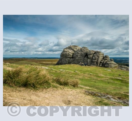 Late summer at Haytor Rocks