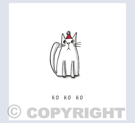 Ho Ho Ho cat