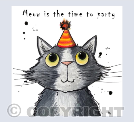 Meow is the time to party