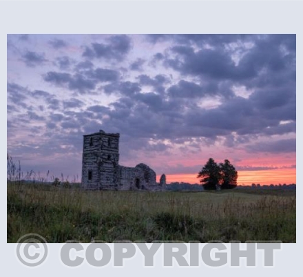 Knowlton Rings Sunrise Dorset