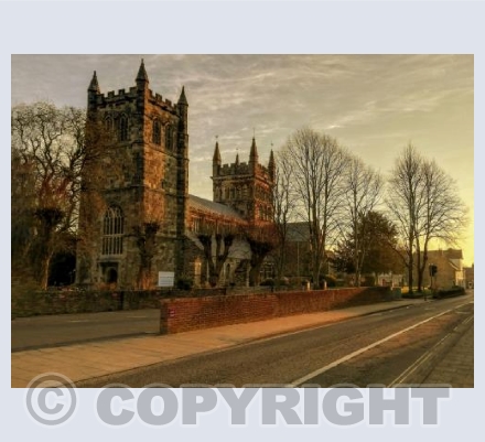 Wimborne Minster Sunrise