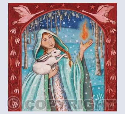 'Brigid Holds the Flame of Re-Birth' | GRG14
