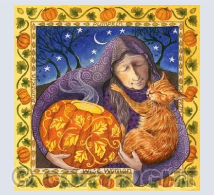 'Pumpkin Wise Woman' | GRG22