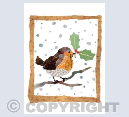 Robin with Holly