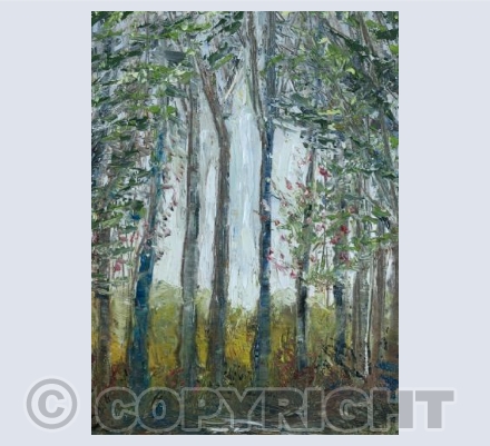 Avenue of trees