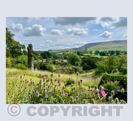 Pendle from Downham Hall