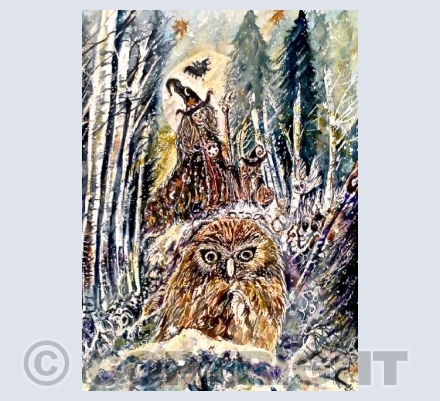 The Good witch of Pendle Forest 