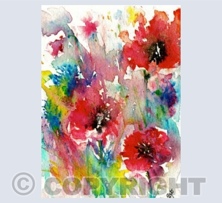 Poppies and Cornflowers